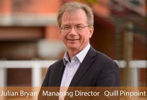 Julian Bryan, Managing Director Quill Pinpoint